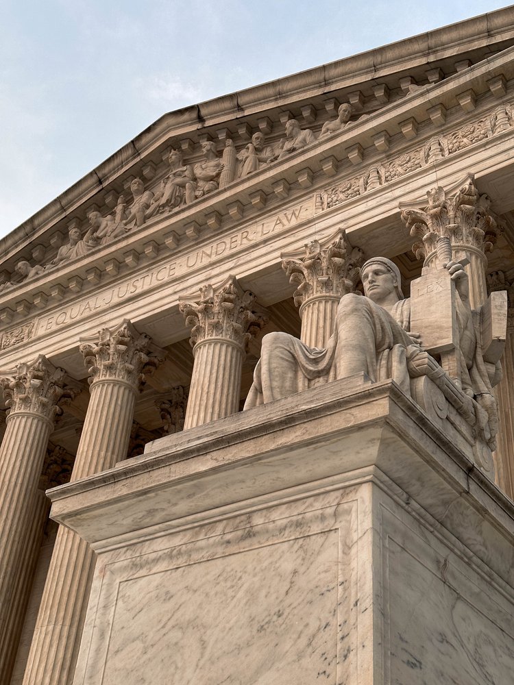 view of USA supreme court building
